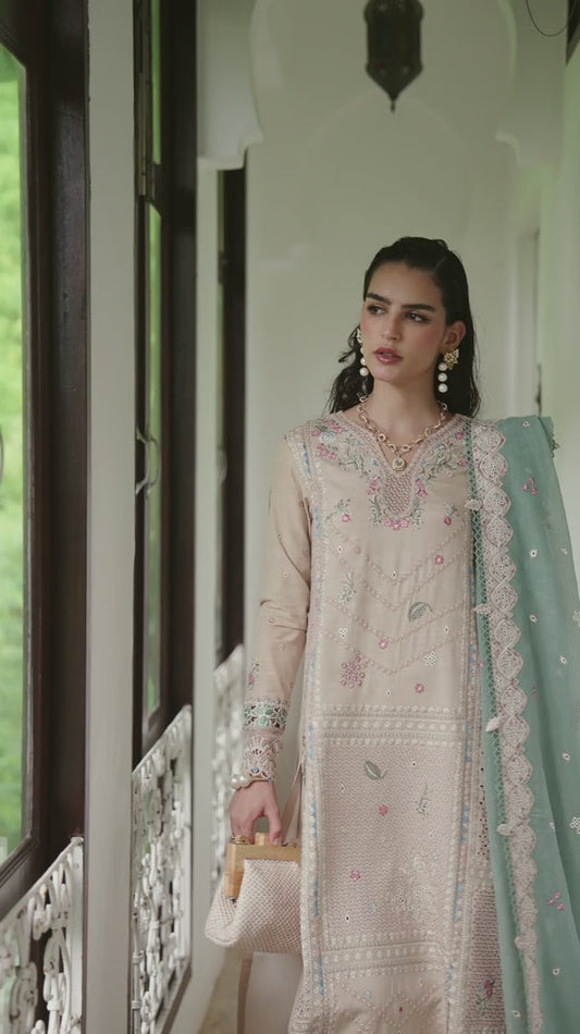 KL-07 WHISPER - Qalamkar Luxury Pret