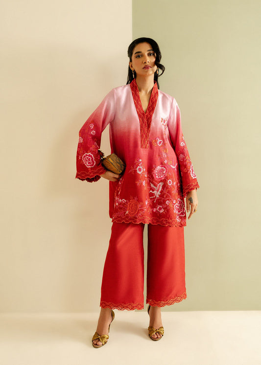 Crimson Bloom - Mahgul Luxury Pret