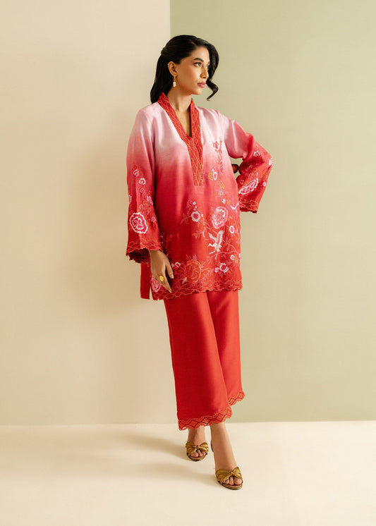 Crimson Bloom - Mahgul Luxury Pret
