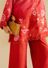 Crimson Bloom - Mahgul Luxury Pret