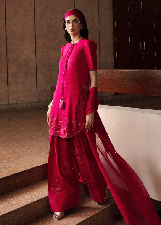 Cerise - Hussain Rehar Luxury Pret