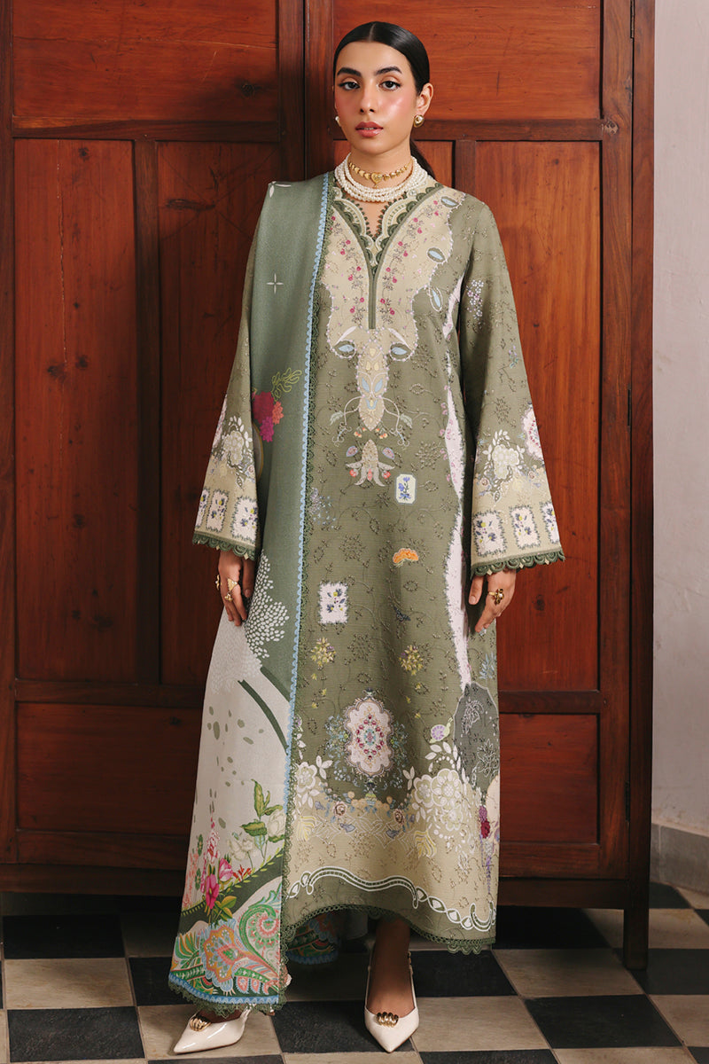 QW-09 (A) KHANZA – Qalamkar Casual Wear