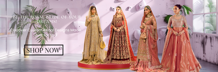 Be the royal bride of your dreams with Ranza Wear — explore our luxury bridal couture collection.