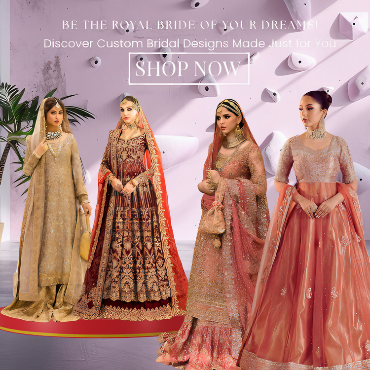Ranza Wear Royal Bridal Couture — be the royal bride of your dreams with elegant luxury designs.