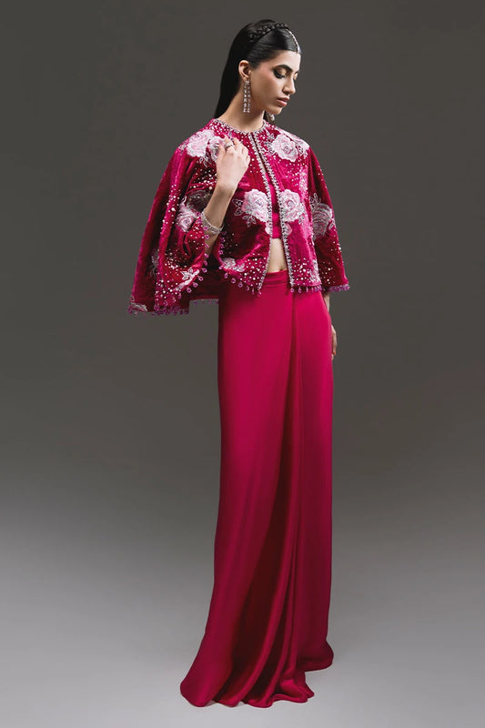 Raspberry Glam – Zeb and Zeeshan Luxury Pret